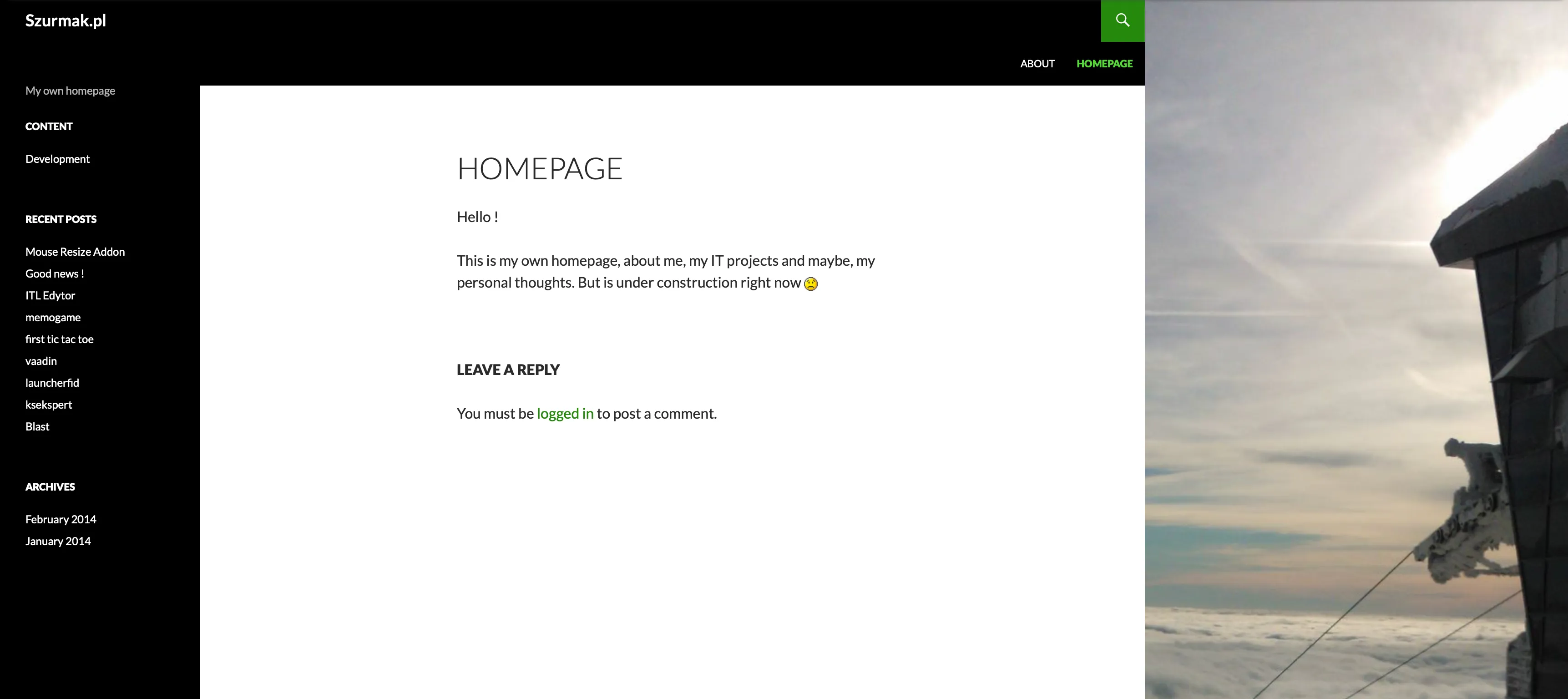 Old blog